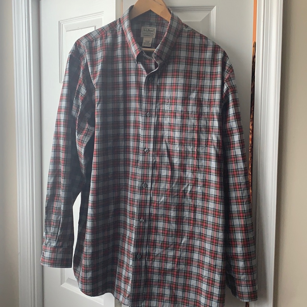 L.L. Bean traditional fit button down
